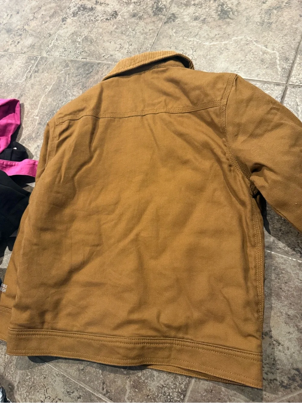 💛John Deere Boys' tractor jacket Bronze